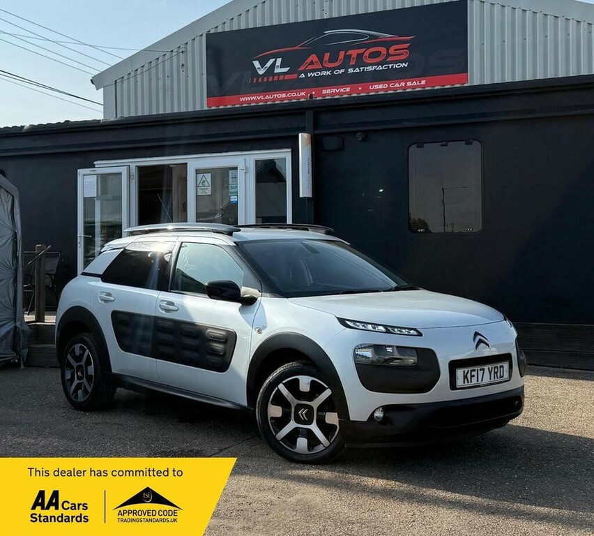 Citroen C4 Cactus 1.2 Puretech Flair Etg5 Euro 6 Ss White