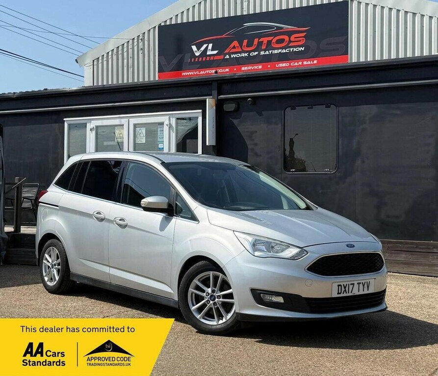 Ford Grand C-Max 1.5 Tdci Zetec Powershift Euro 6 Ss Silver