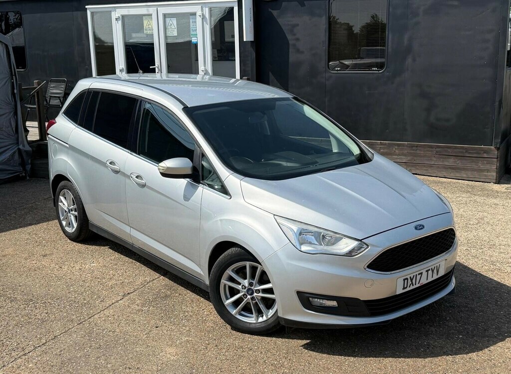 Ford Grand C-Max 1.5 Tdci Zetec Powershift Euro 6 Ss Silver #2