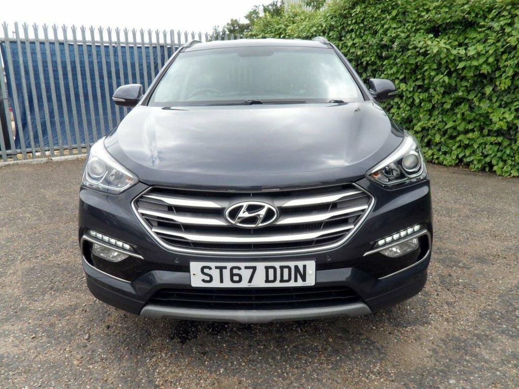 Hyundai Santa Fe 2.2 Crdi Blue Drive Premium Suv ST67DDN Blue #2