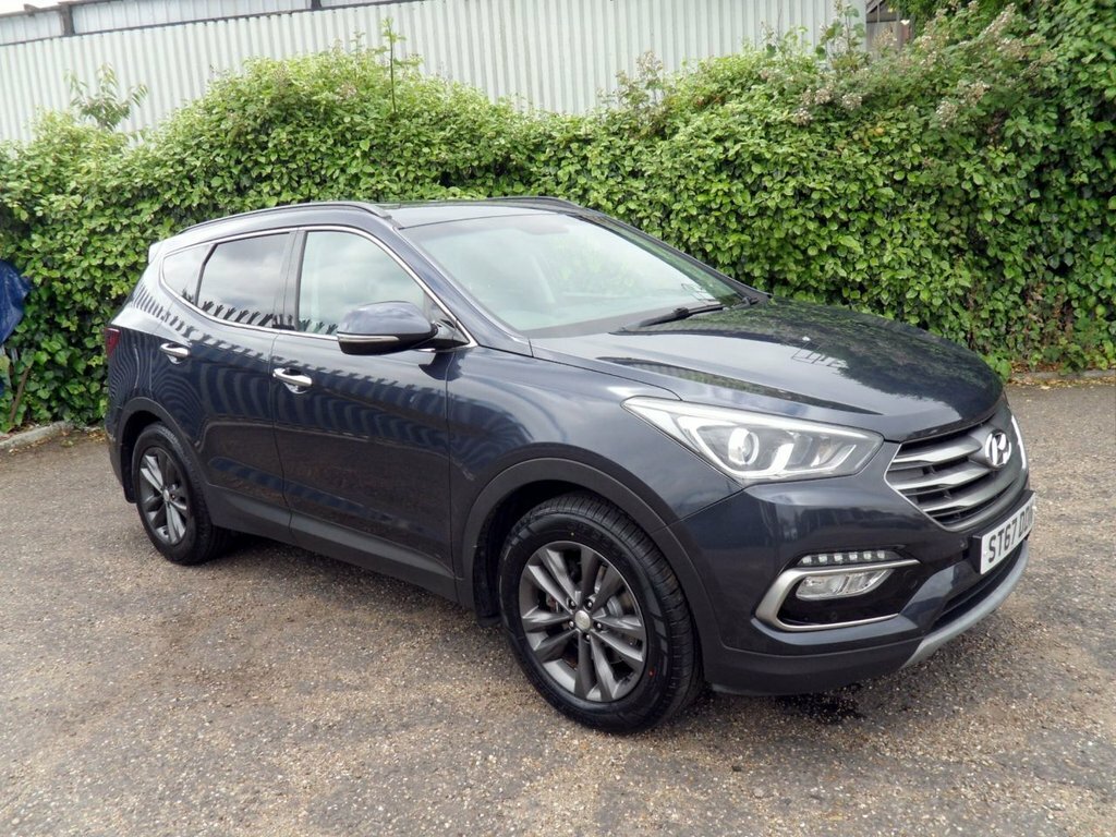Hyundai Santa Fe 2.2 Crdi Blue Drive Premium Suv ST67DDN Blue #6