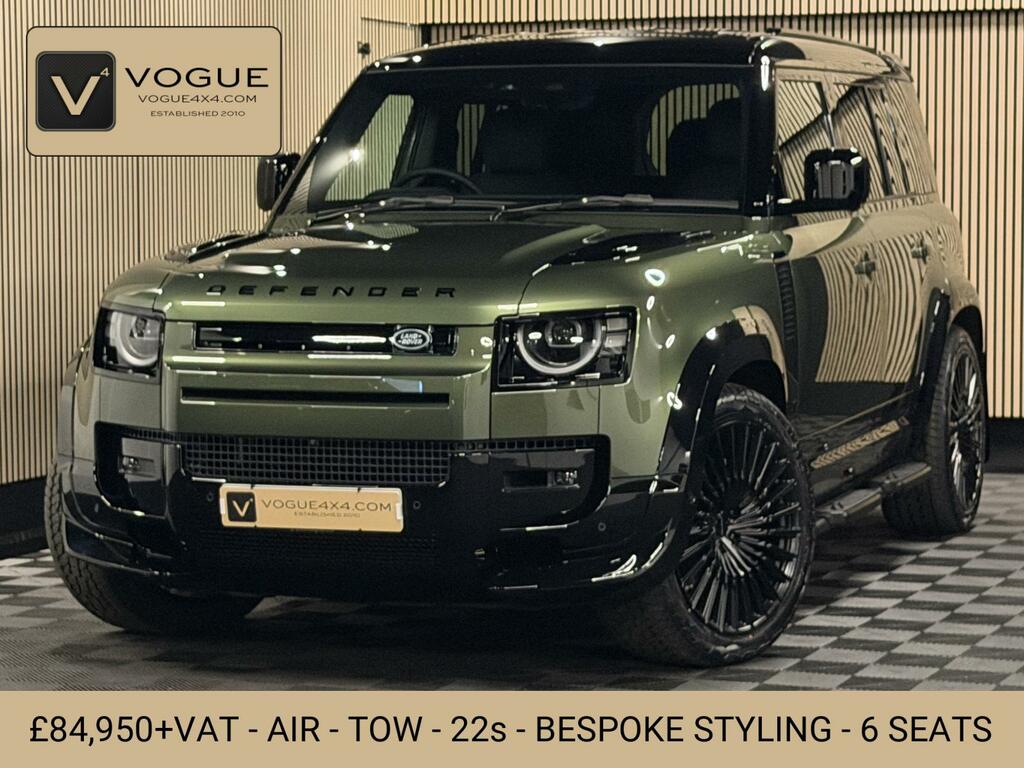 Land Rover Defender 110 3.0 D350 Mhev X-dynamic Hse Hard Top Suv Diese Green