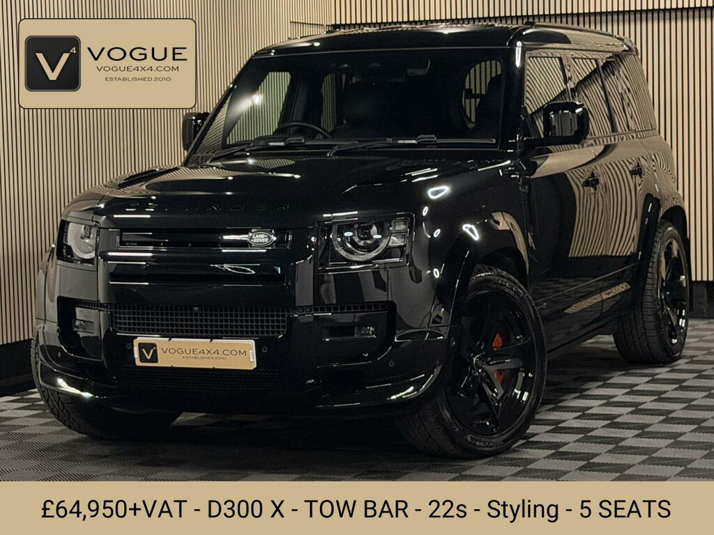 Land Rover Defender 110 3.0 D300 Mhev X Hard Top Suv 4Wd M Black
