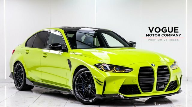 BMW M3 3.0 Biturbo Competition Saloon Steptron Yellow