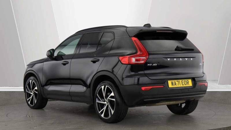 Volvo XC40 B4 Mild Hybrid R-design Pro - 2021 71 WA71EOR Black #3