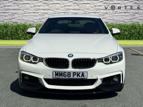 BMW 4 Series 2.0 420D M MM68PKA White #2