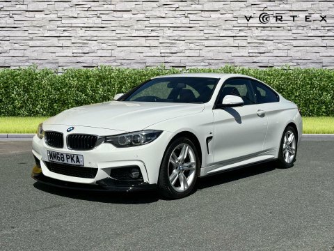 BMW 4 Series 2.0 420D M MM68PKA White #3
