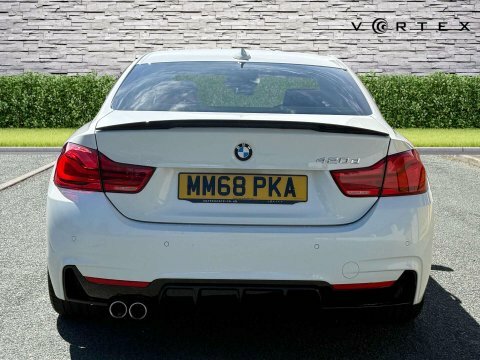 BMW 4 Series 2.0 420D M MM68PKA White #6