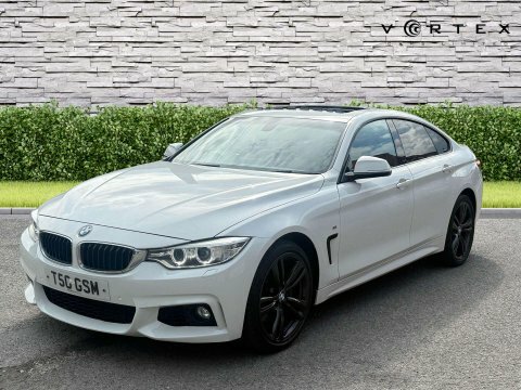 BMW 4 Series Gran Coupe 2.0 420I Xdrive YJ66ZGH White #3