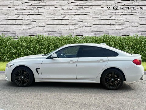BMW 4 Series Gran Coupe 2.0 420I Xdrive YJ66ZGH White #4