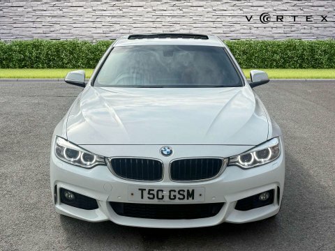 BMW 4 Series Gran Coupe 2.0 420I Xdrive YJ66ZGH White #2