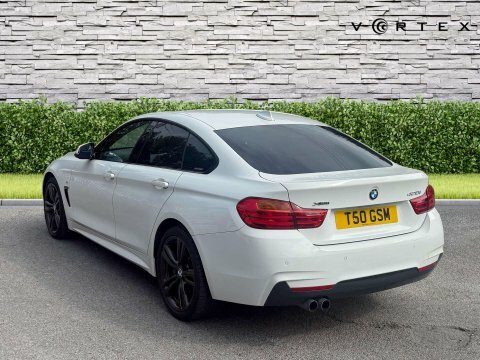 BMW 4 Series Gran Coupe 2.0 420I Xdrive YJ66ZGH White #5
