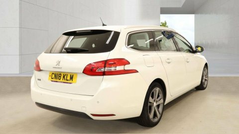 Peugeot 308 SW Allure Sw S White #4