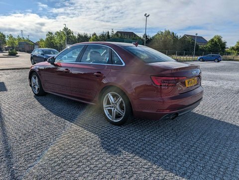 Audi A4 2.0 A4 S WV16ZFJ Red #6