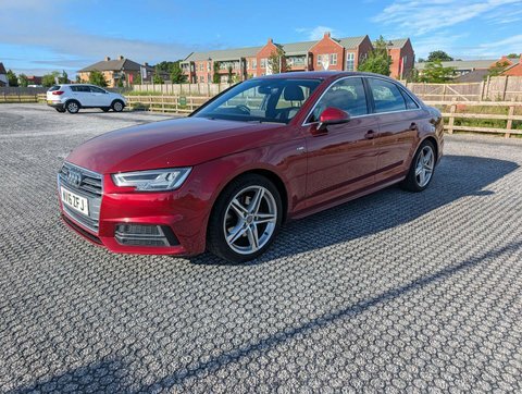 Audi A4 2.0 A4 S WV16ZFJ Red #3