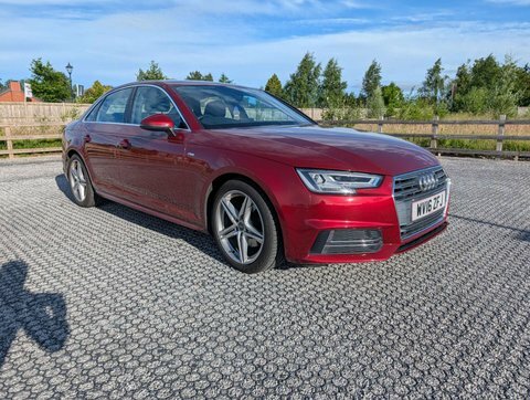 Audi A4 2.0 A4 S WV16ZFJ Red