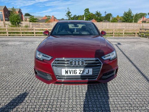 Audi A4 2.0 A4 S WV16ZFJ Red #2