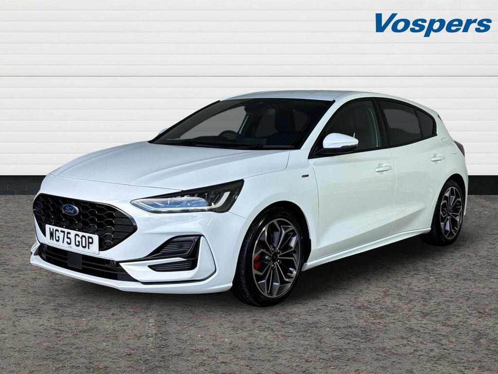 Ford Focus 1.0 Ecoboost Hybrid Mhev St-line X WG75GOP White #3