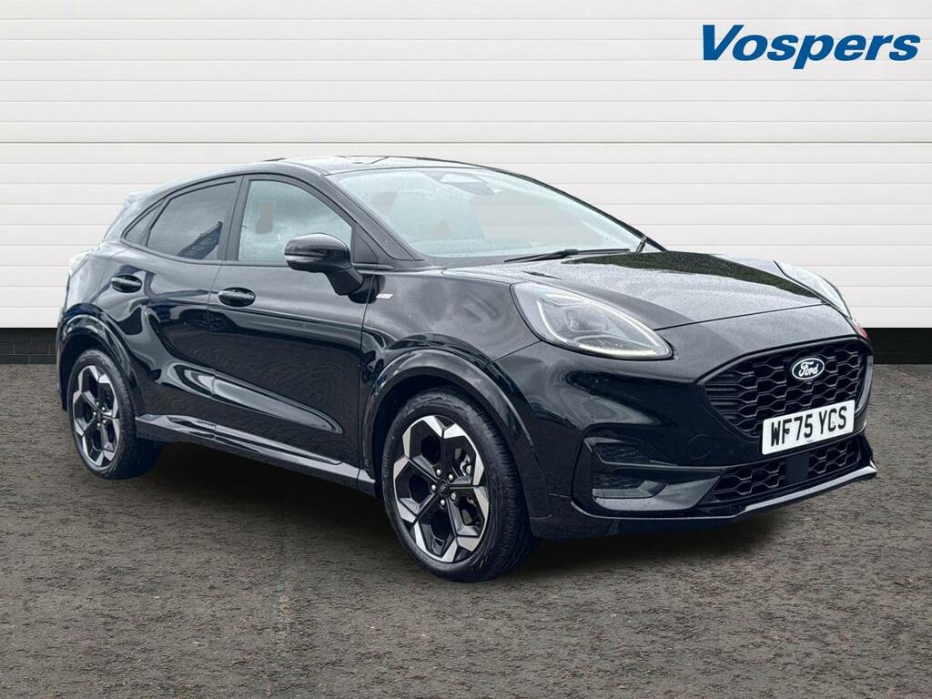 Ford Puma 1.0 Ecoboost Hybrid Mhev St-line X Black