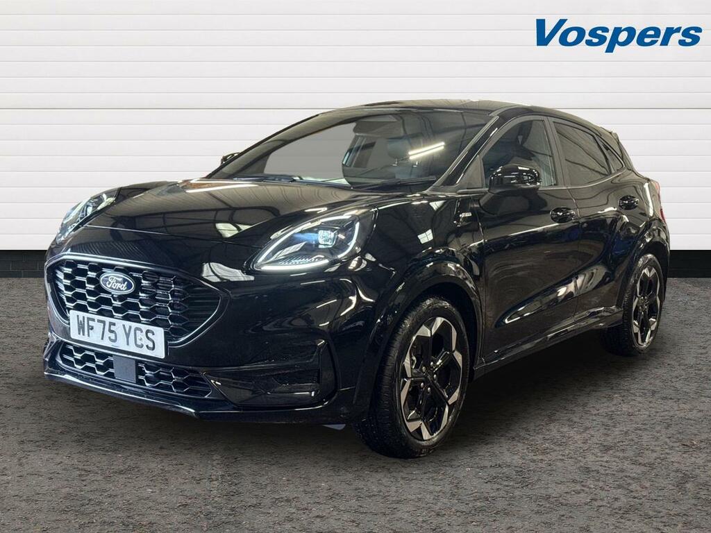 Ford Puma 1.0 Ecoboost Hybrid Mhev St-line X WF75YCS Black #3