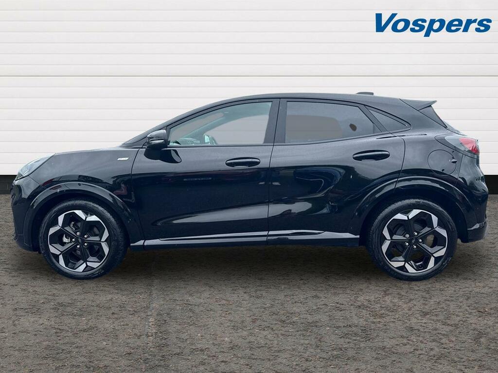 Ford Puma 1.0 Ecoboost Hybrid Mhev St-line X WF75YCS Black #4