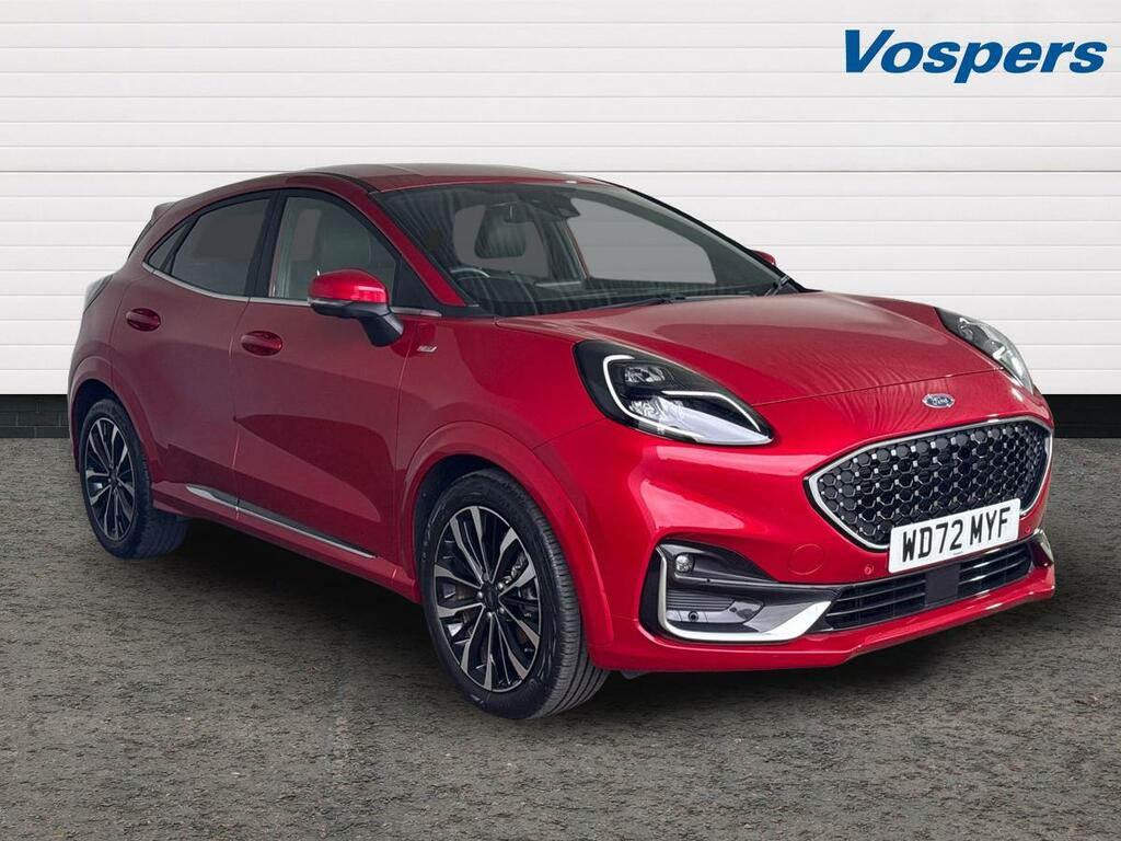 Ford Puma 1.0 Ecoboost Hybr Mhev 155 St-line Vignale Dct Red