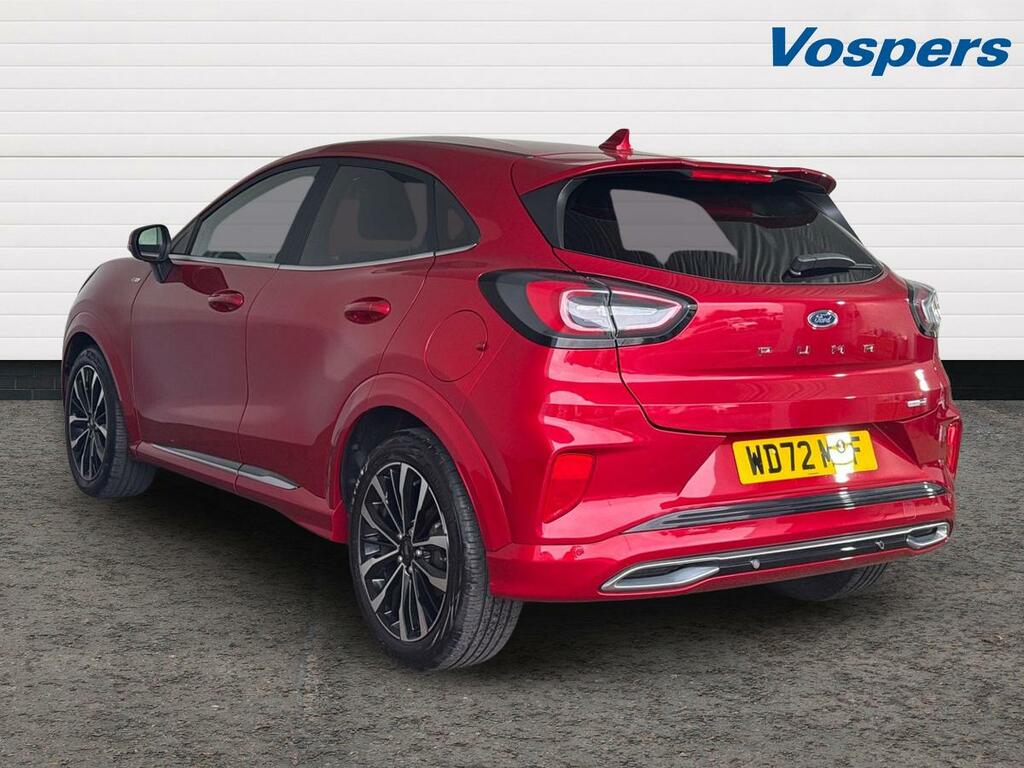 Ford Puma 1.0 Ecoboost Hybr Mhev 155 St-line Vignale Dct WD72MYF Red #5