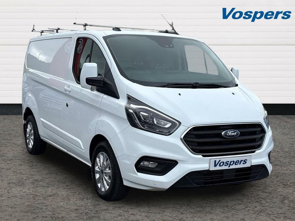 Ford Transit Custom 2.0 Ecoblue 170Ps Low Roof Limited Van WH21BYZ White