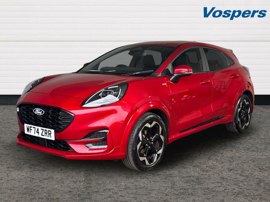 Ford Puma 1.0 Ecoboost Hybrid Mhev St-line X Dct WF74ZRR Red #3