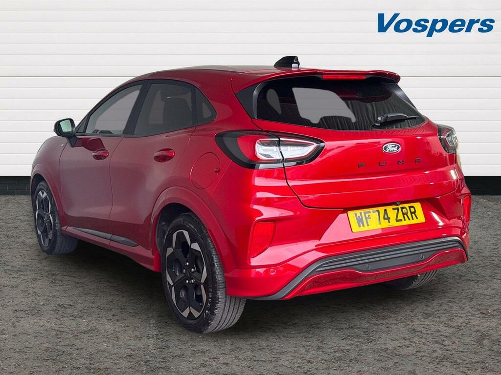 Ford Puma 1.0 Ecoboost Hybrid Mhev St-line X Dct WF74ZRR Red #5