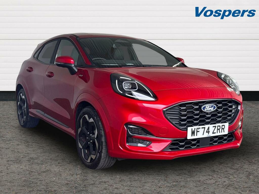 Ford Puma 1.0 Ecoboost Hybrid Mhev St-line X Dct Red