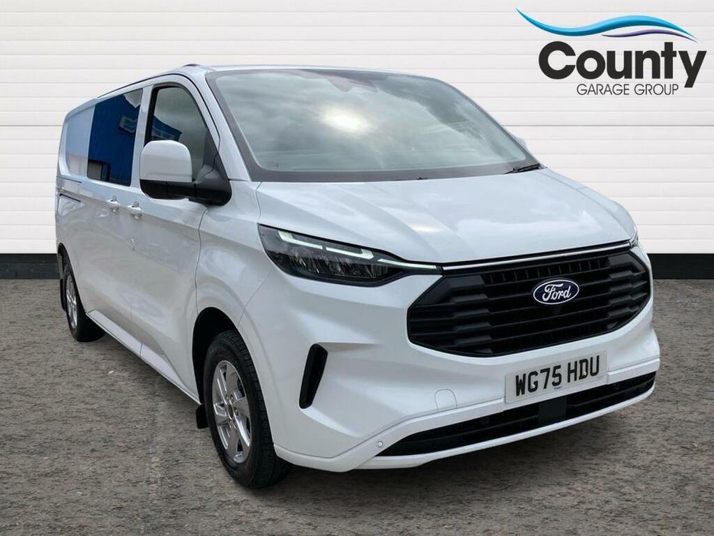 Ford Transit Custom 2.0 Ecoblue 136Ps H1 Double Cab Van Limited White