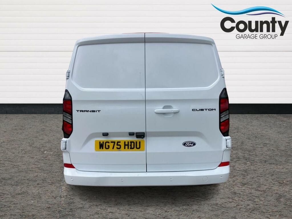 Ford Transit Custom 2.0 Ecoblue 136Ps H1 Double Cab Van Limited WG75HDU White #6