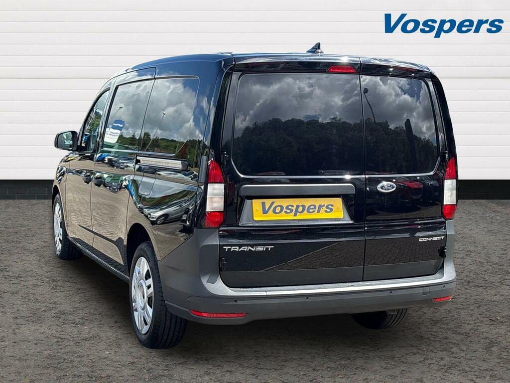 Ford Transit Connect 2.0 Ecoblue 122Ps Trend Van WO74DYJ Black #5