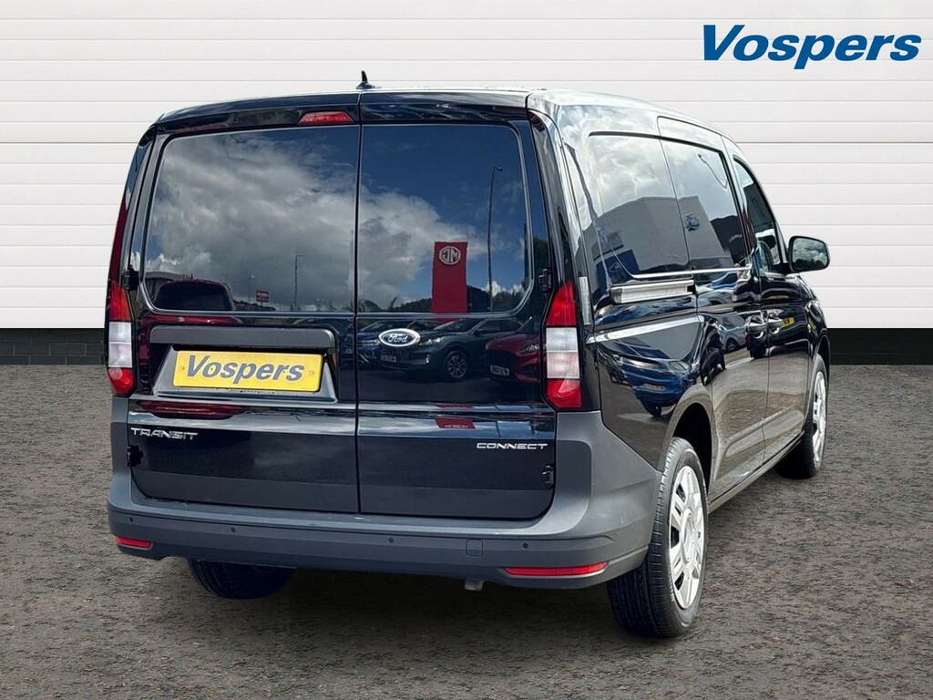 Ford Transit Connect 2.0 Ecoblue 122Ps Trend Van WO74DYJ Black #3