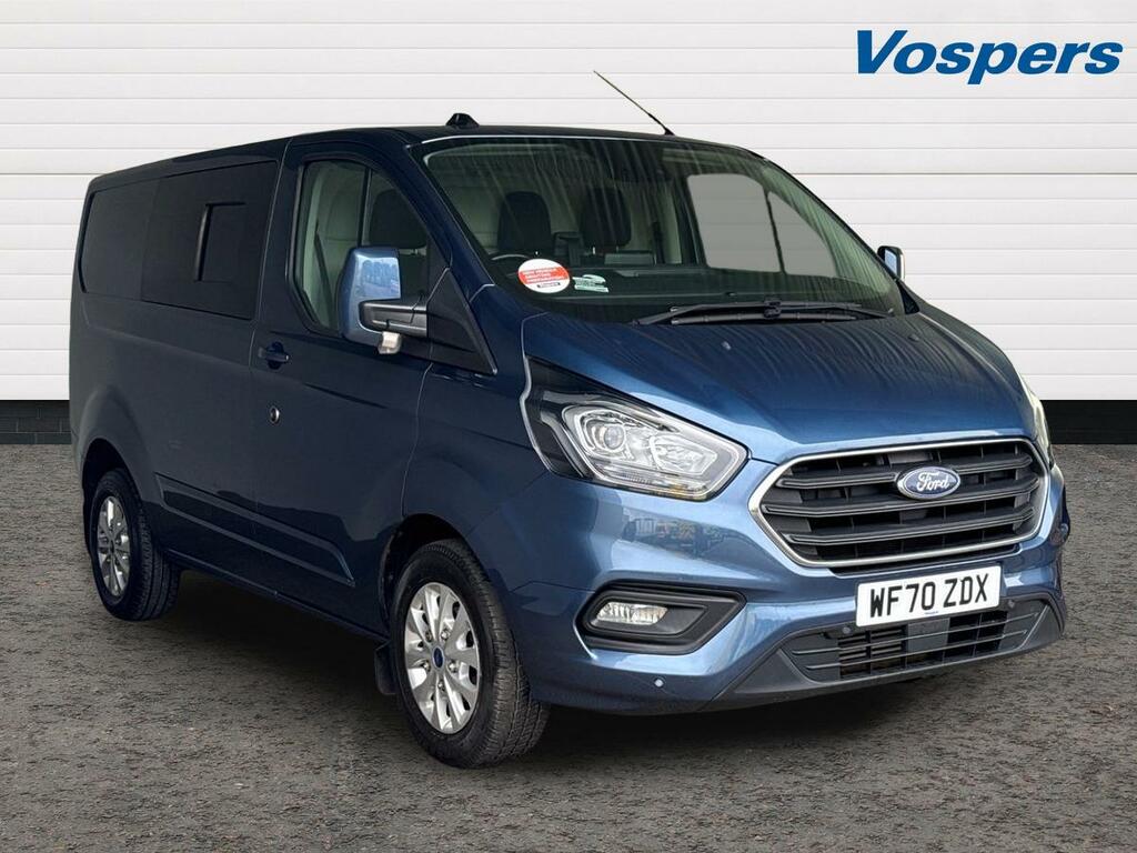 Ford Transit Custom 2.0 Ecoblue 130Ps Low Roof Limited Van WF70ZDX Blue