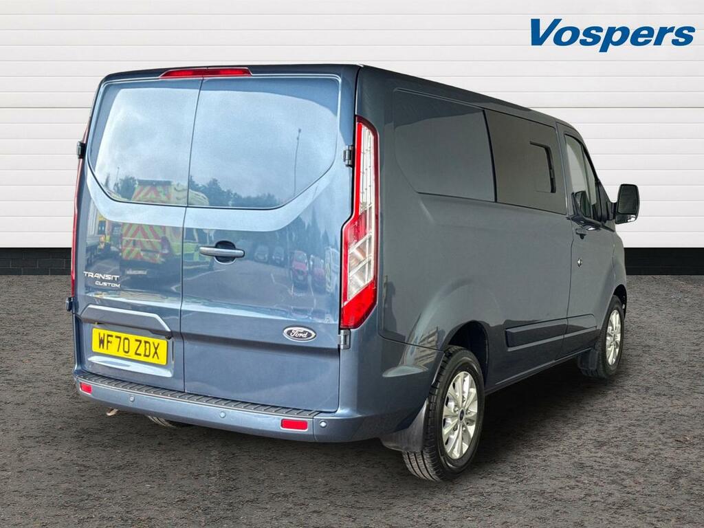 Ford Transit Custom 2.0 Ecoblue 130Ps Low Roof Limited Van WF70ZDX Blue #3