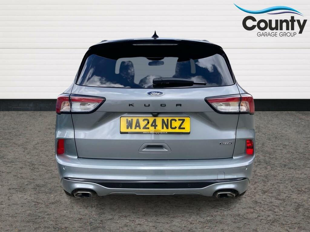Ford Kuga 2.5 Duratec 14.4Kwh Black Package Edition Cvt Euro WA24NCZ Silver #6