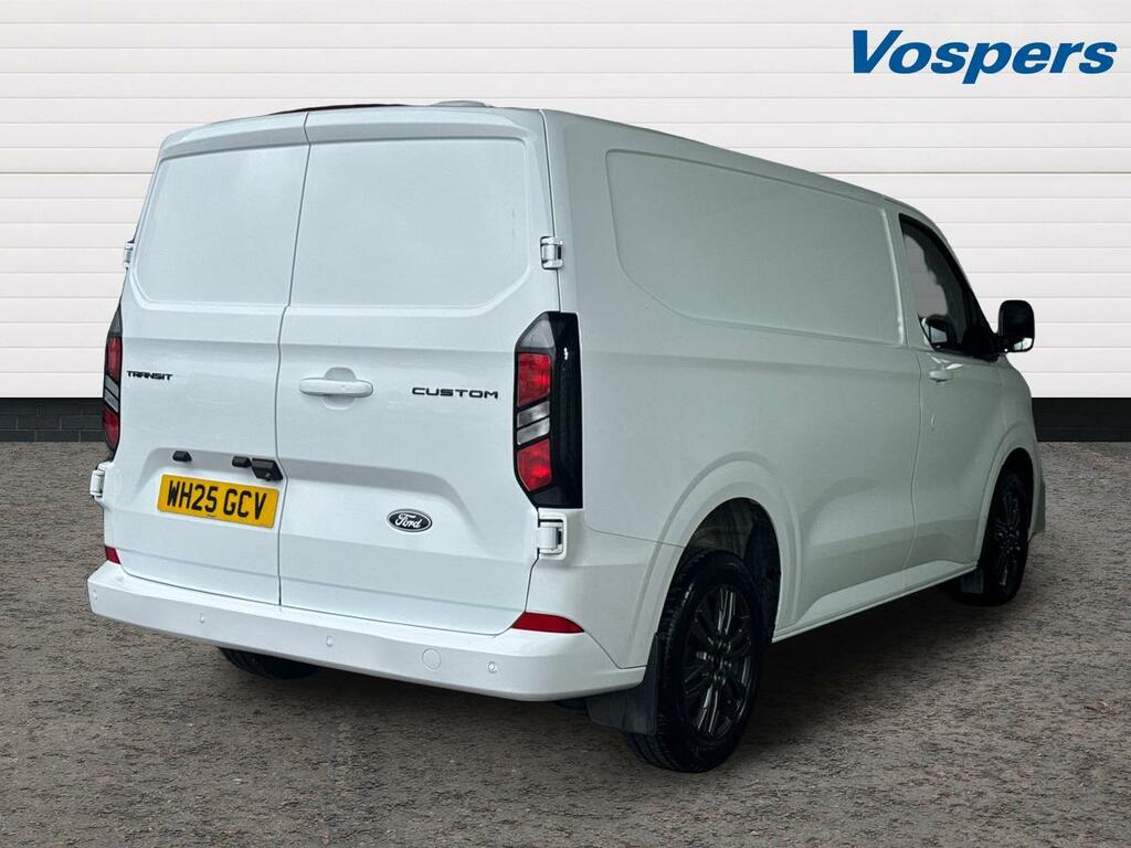 Ford Transit Custom 2.0 Ecoblue 136Ps H1 Van Limited WH25GCV White #3