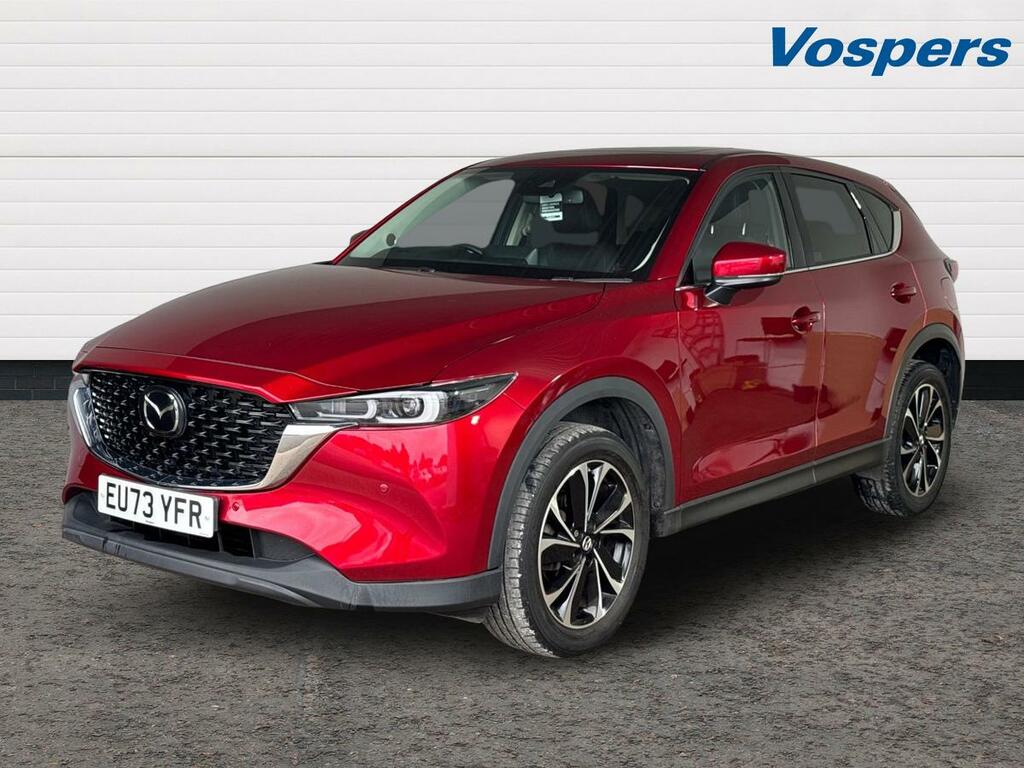 Mazda CX-5 2.0 E-skyactiv G Mhev Exclusive-line EU73YFR Red #3