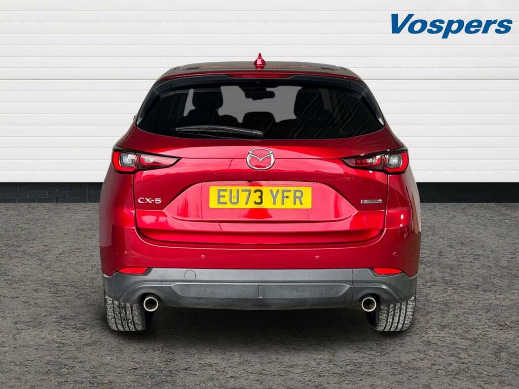 Mazda CX-5 2.0 E-skyactiv G Mhev Exclusive-line EU73YFR Red #6