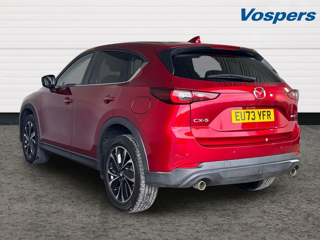 Mazda CX-5 2.0 E-skyactiv G Mhev Exclusive-line EU73YFR Red #5