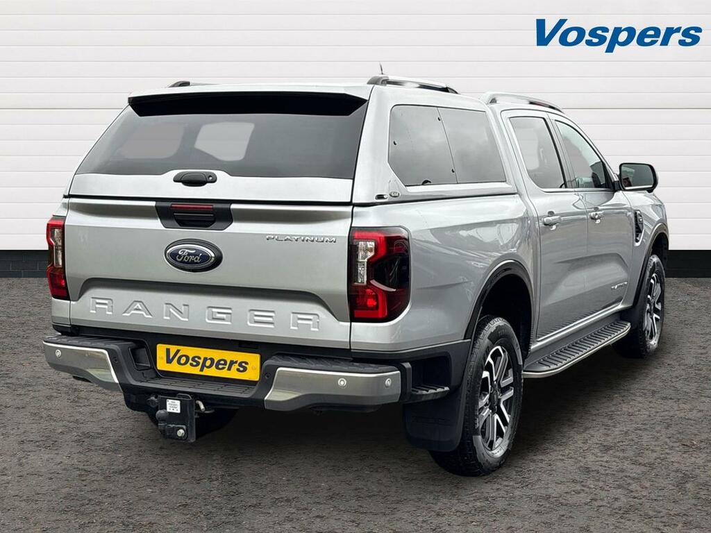 Ford Ranger Pick Up Dcab Platinum 3.0 Ecoblue V6 240 WD74ULT Silver #3
