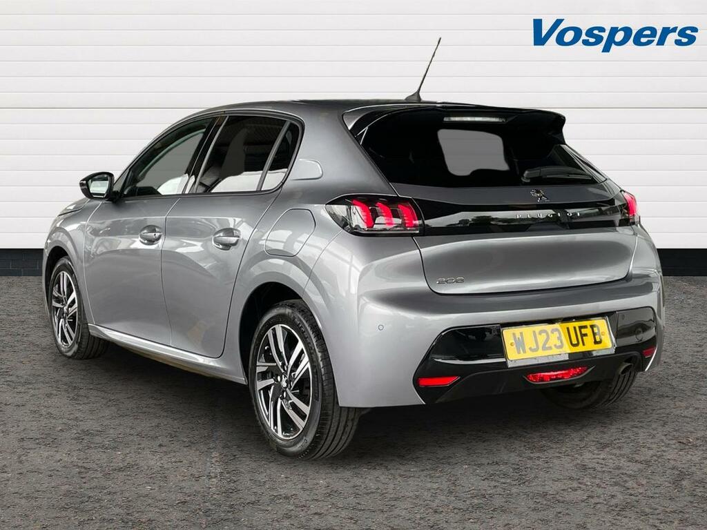 Peugeot 208 1.2 Puretech 100 Allure Premium Eat8 WJ23UFB Grey #5