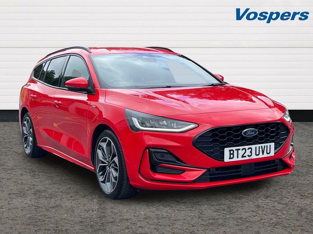 Ford Focus 1.0 Ecoboost St-line X Red