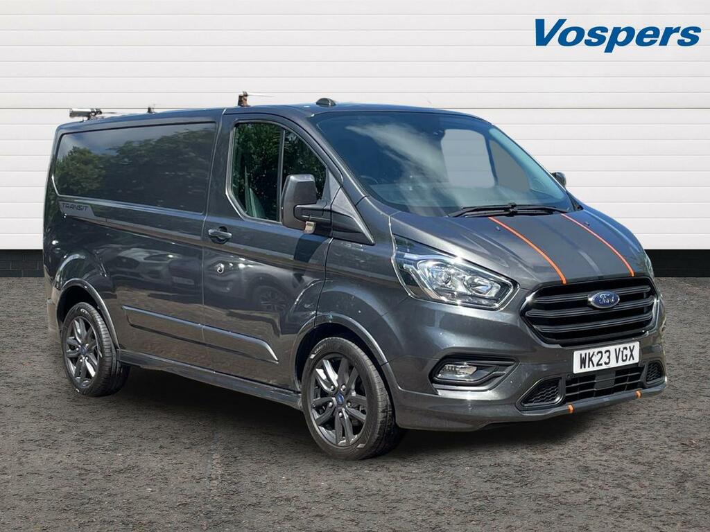 Ford Transit Custom 2.0 Ecoblue 170Ps Low Roof Sport Van Grey