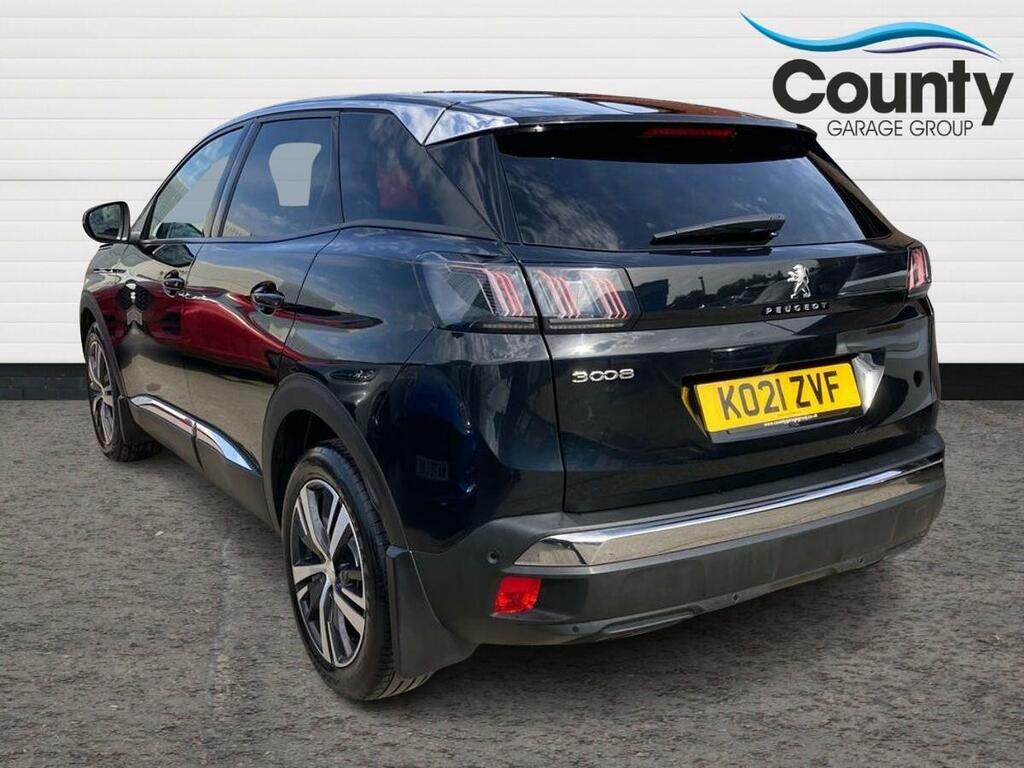 Peugeot 3008 1.5 Bluehdi Allure Eat Euro 6 Ss KO21ZVF Black #2