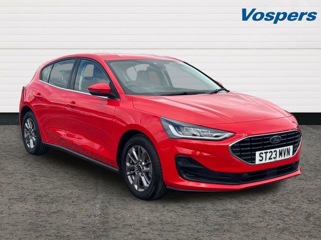 Ford Focus 1.0 Ecoboost Titanium Design Red
