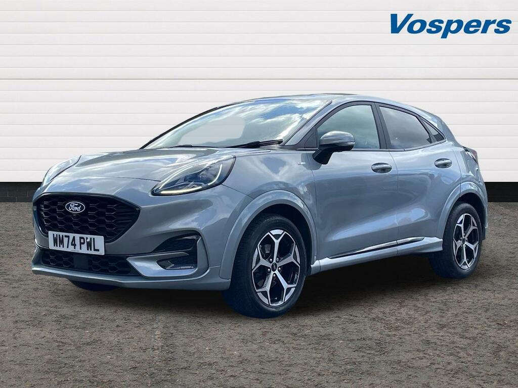 Ford Puma 1.0 Ecoboost Hybrid Mhev St-line WM74PWL Silver #3