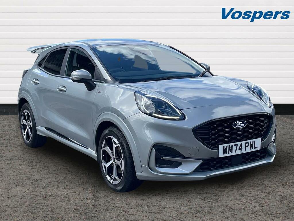 Ford Puma 1.0 Ecoboost Hybrid Mhev St-line Silver